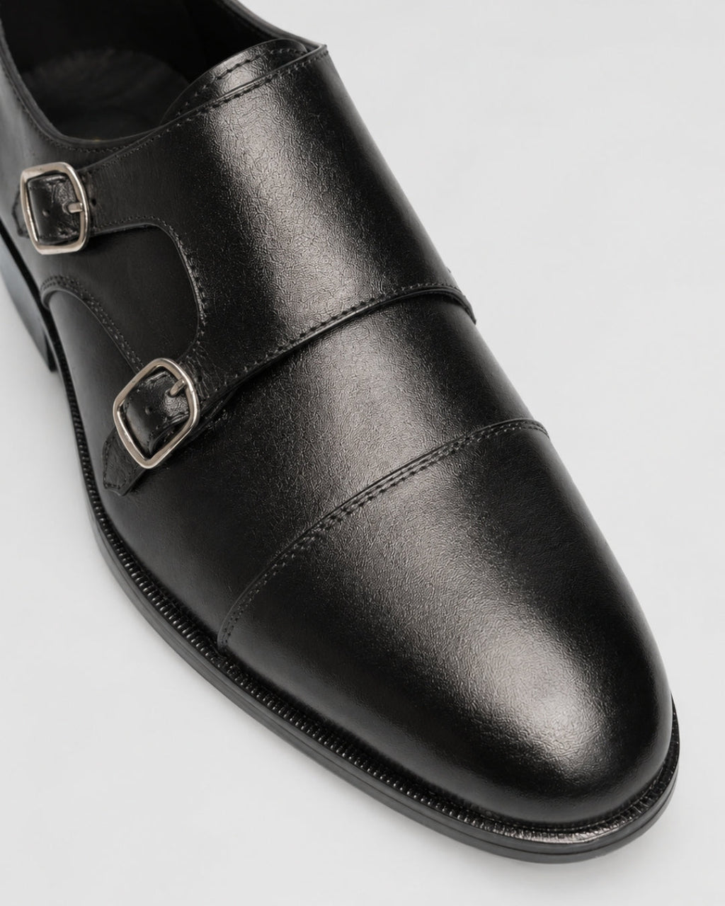 MK Double Monk Strap BLK