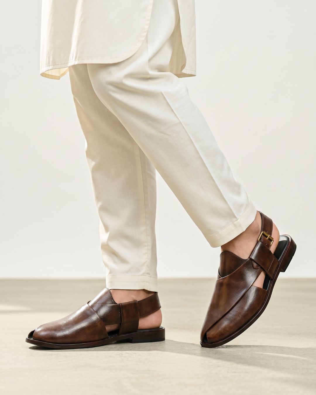 MK Peshawari Sandal BRN