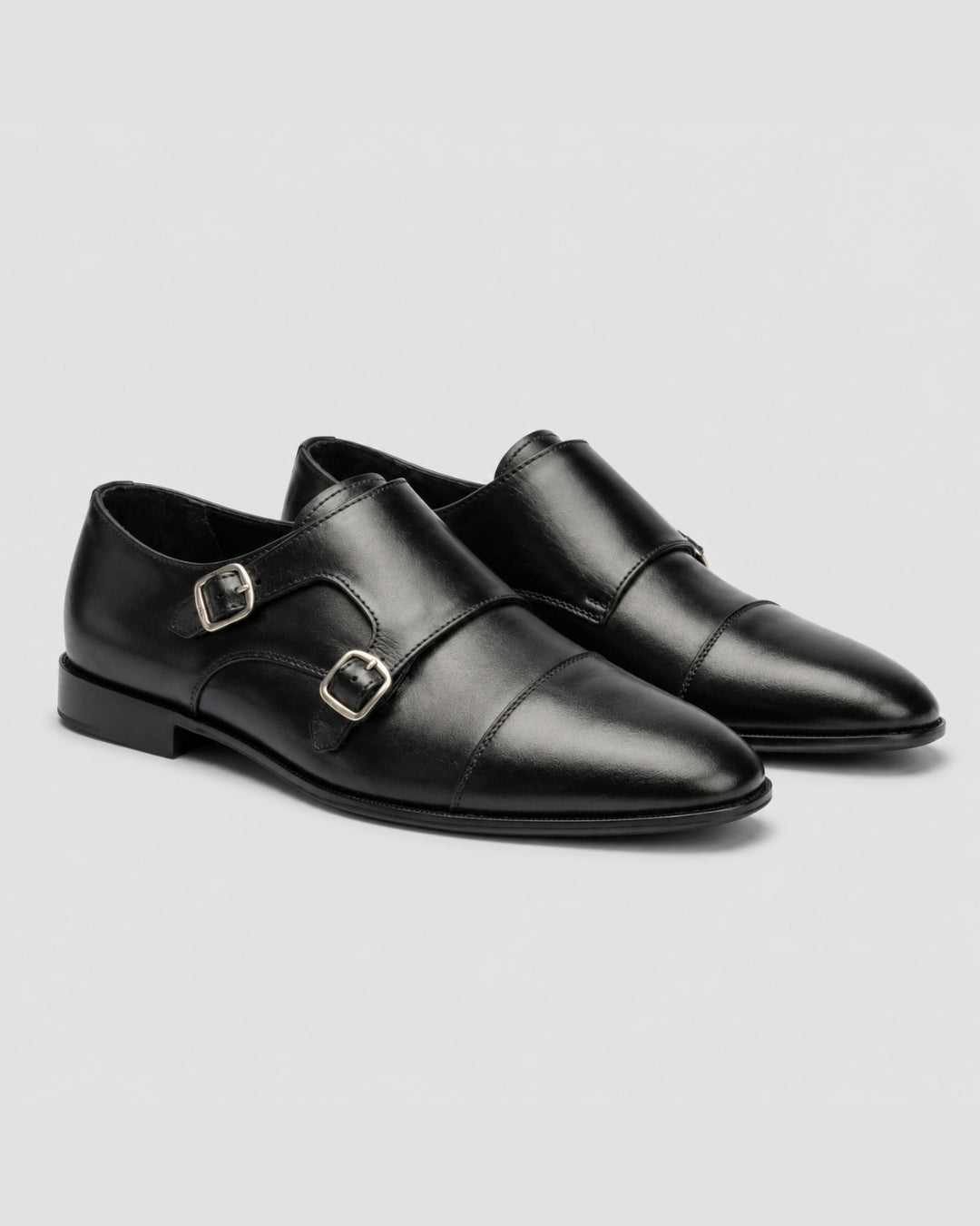MK Double Monk Strap BLK Main image