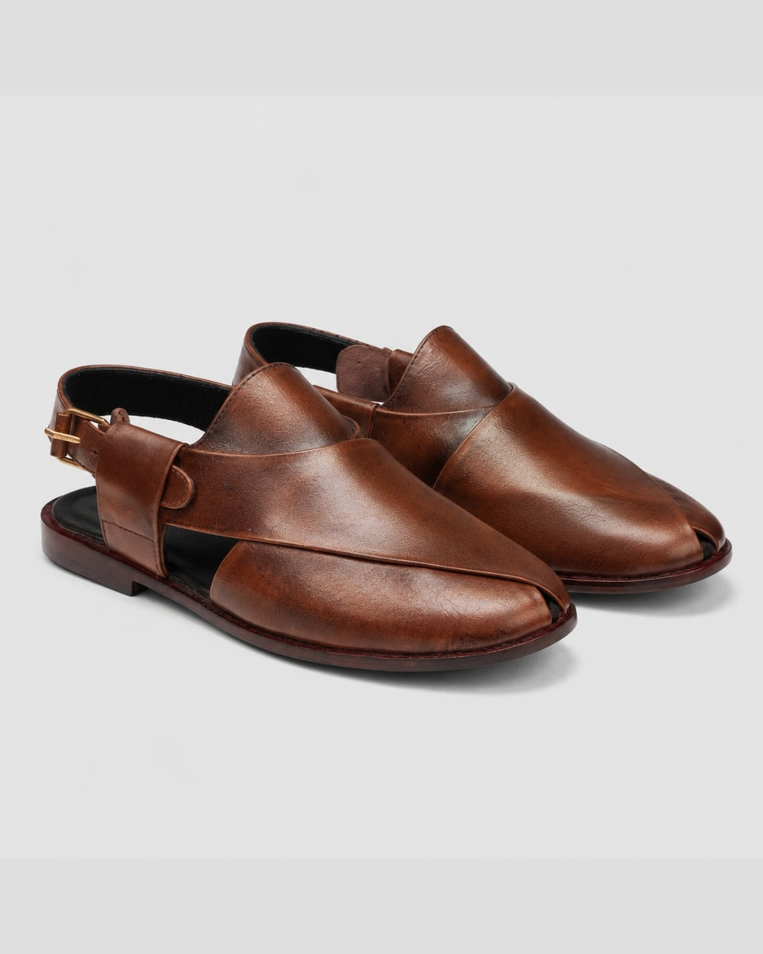 MK Peshawari Sandal BRN Main image
