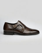 MK Double Monk Strap BRN
