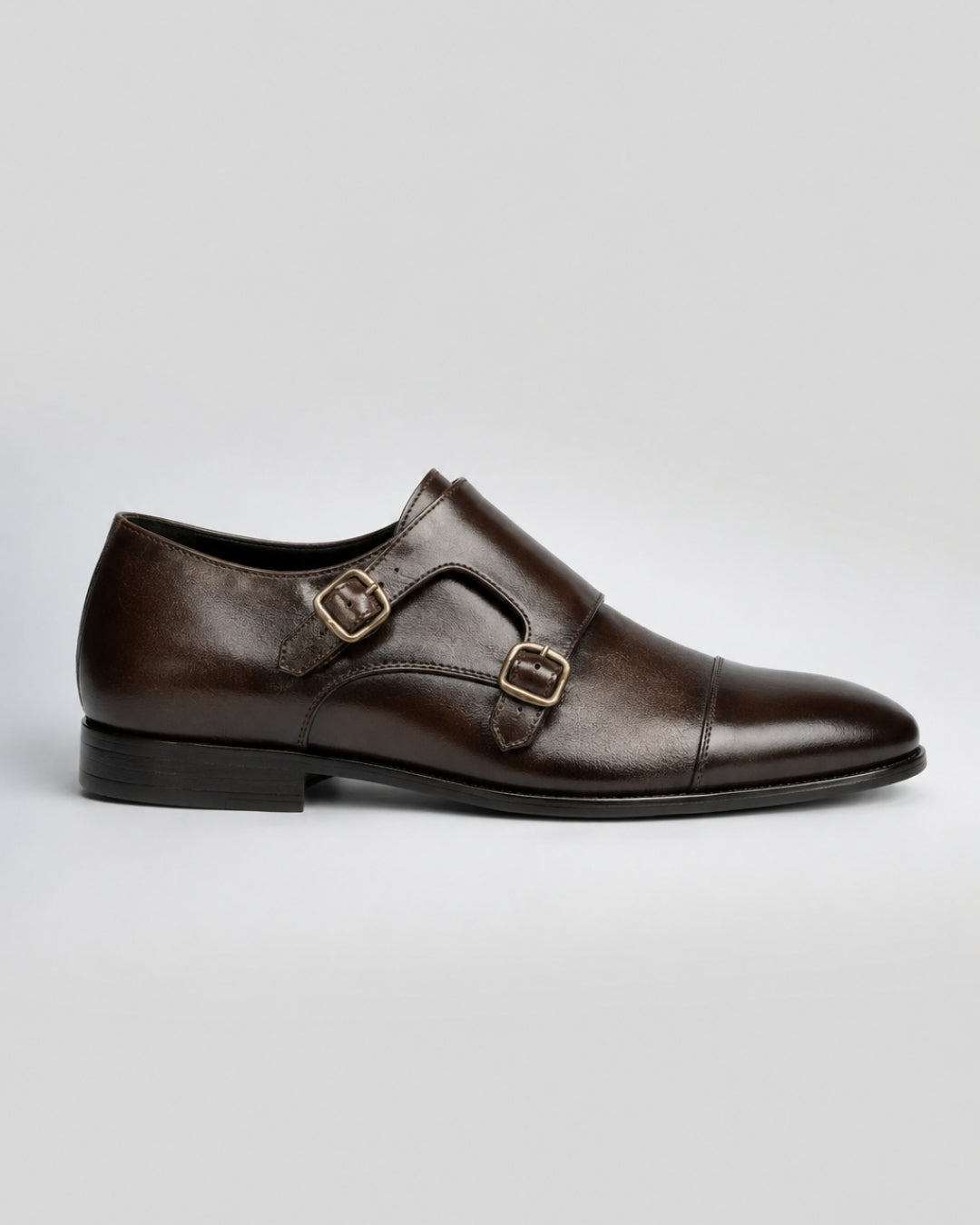 MK Double Monk Strap BRN