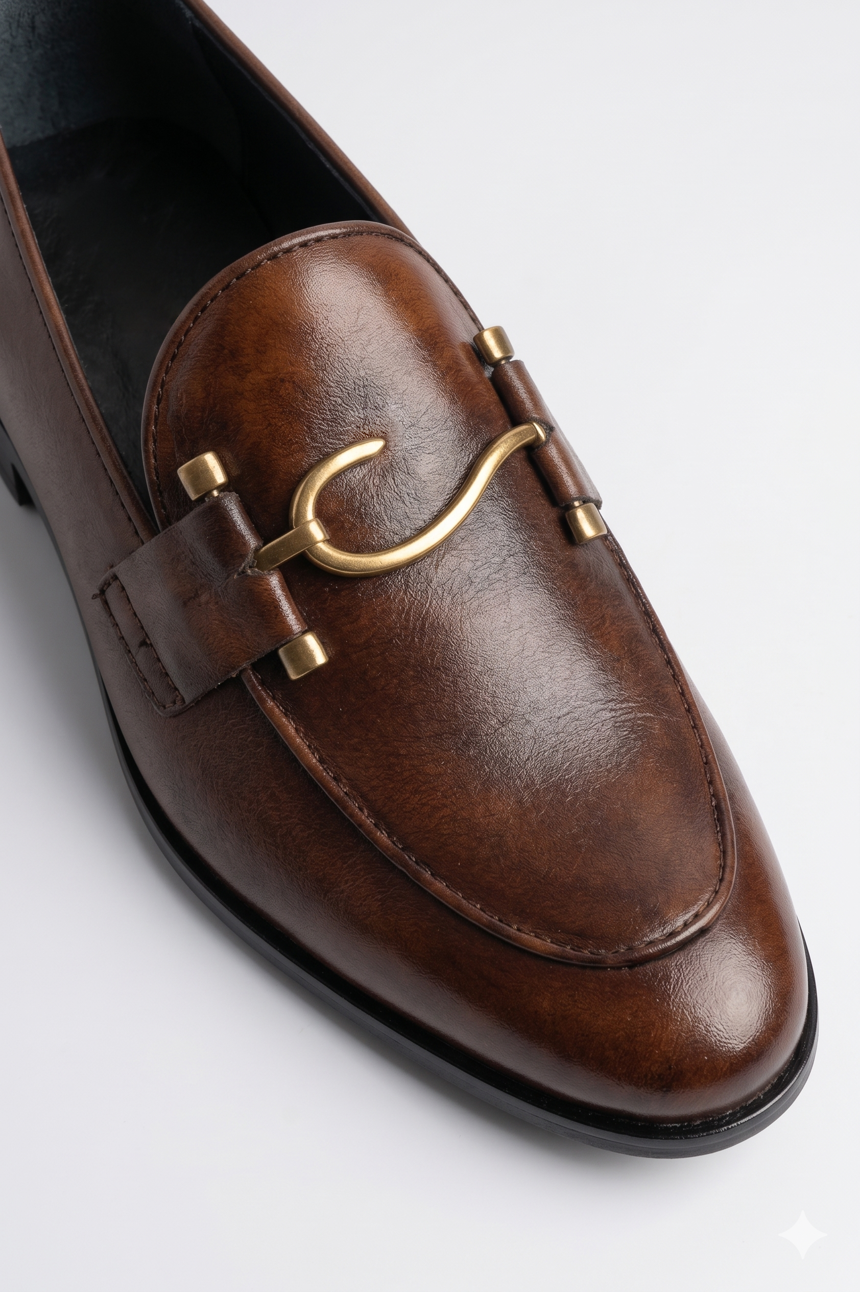 MK Belgian Loafer with Antique Buckle